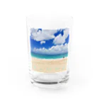 ALOHA from HAWAII 〜ハワイから愛を込めて〜のBLUE HAWAII Water Glass :front