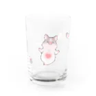 しらたまちゃんSHOPu〜🐽のブタオネ Water Glass :front