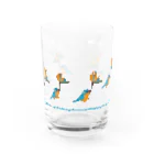 たいやき定食屋のゴクラクチョウカと青い鳥02 Water Glass :front