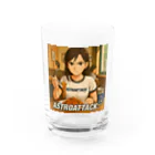 astroattackのASTROATTACK　ナポリやタンソース飛び Water Glass :front