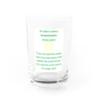 きびだんごのsugarcube Water Glass :front