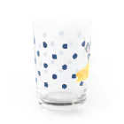 イラスト MONYAAT のチーズはここに！*グラス Water Glass :front
