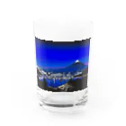 fzeroの富士山と街灯り Water Glass :front