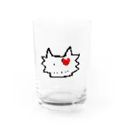 夏陽りんこのこまでびる Water Glass :front