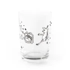 永どんの永どん相撲グラス Water Glass :front