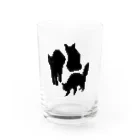 Y O L KのANGRY CAT Water Glass :front