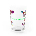 寿々木ここねのI want to eat naan(グリーン) Water Glass :front