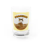 goonychanのカレーの妖精三毛猫うー Water Glass :front