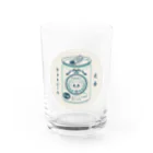 ジーナショップ(たぬき多め)の生ビールたぬき Water Glass :front