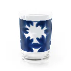 さまんさ758のＳＨＩＢＯＲＩ（クリア） Water Glass :front