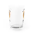 kocoon（コクーン）の（表裏別デザイン）迷子のネコ Water Glass :front