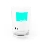おみせの今日は休日 Water Glass :front