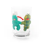 むにゅのなかよしけろポコ Water Glass :front