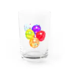 昭和の思い出の昭和の思い出『ヨーヨー釣り』 Water Glass :front