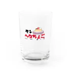 へなちょこ屋の喫茶へなちょこシリーズ Water Glass :front