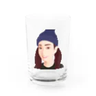 おちびのグッズ販売❤️のイラストおちび！ Water Glass :front