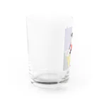 keeeeeep smilingの残暑お見舞い申し上げます。 Water Glass :left