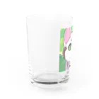 flower-iの可愛い猫グッズ Water Glass :left