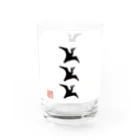 Rigelの直江兼続の部隊旗 Water Glass :left