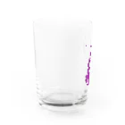 『Nothing Is Real』-- IN SUZURIの只管打坐h.t.　紫 Water Glass :left