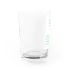 きびだんごのsugarcube Water Glass :left