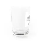 ☺︎꒡̈⃝⌄̈⃝¨̮のCafe Jamaica Water Glass :left