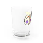 かがり思考作成場の【つむぎはぎシリーズ】トラとウマ Water Glass :left