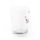 しまのなかまfromIRIOMOTEのしまのなかまスピンオフ『トリース』 （増量）文字が IRIOMOTEのみ Water Glass :left