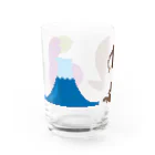 無彩色デザイン販売所の初夢 / 一富士二鷹三茄子 Water Glass :left