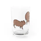 メルヘンおやじのメルとカピ Water Glass :left