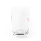 yananyokinyokiのあっちゃんとドーナツ Water Glass :left