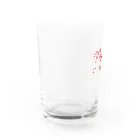餃子のグラスやさんの今夜はビールと餃子 Water Glass :left