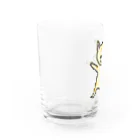 akane_art（茜音工房）の踊るスナネコ Water Glass :left