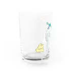 NORIKO IWAKIのヤンチョビ博士と入道雲 Water Glass :left