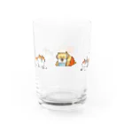 ごろごろにゃんすけのねこらしいにゃんすけ Water Glass :left