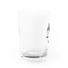 サメ わりとおもいのネコをかぶるサメ Water Glass :left