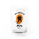 kocoon（コクーン）の（表裏別デザイン）迷子のネコ Water Glass :left