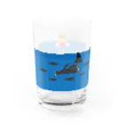mapechiのトラネコしまお、気を付けて！ Water Glass :left