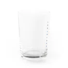 Achiとハトとみんなの店の浮き沈みするぶんぐちゃん Water Glass :left