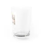 とても無能のいちごのシャワーカーテン Water Glass :right