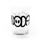 Sorihikiman Goods Shopの「メナノダ」ロゴ Water Glass :right