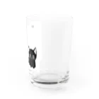 黒ねこまろんの雑貨屋さんの🐾黒猫マロンの関西弁•名言🐾 Water Glass :right