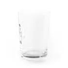 わたなべさんちの捕らえられたのに楽しそうな宇宙人グラス Water Glass :right