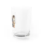 モフモフドラゴンのクールサーファー Water Glass :right