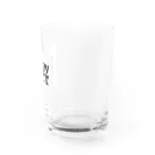 サシヨリナマバの"サシヨリナマバ"　ロゴ飲み Water Glass :right