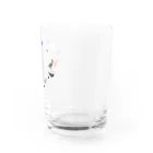 しまのなかまfromIRIOMOTEのしまのなかまスピンオフ『トリース』 （増量）文字が IRIOMOTEのみ Water Glass :right