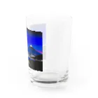 fzeroの富士山と街灯り Water Glass :right