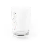 PETIT PARADE　小鳥遊すずめの花と刺繍の女の子 Water Glass :right