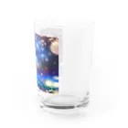 ナギ@❤️うちなーLove❤️🌈PleiadesStarSeed🌈✨てぃん✴︎がぁーら主宰✨🌈のPleiades floating on the horizon Water Glass :right