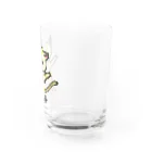 akane_art（茜音工房）の踊るスナネコ Water Glass :right